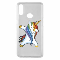 Чехол для Samsung A10s Unicorn dabbing - PrintSalon