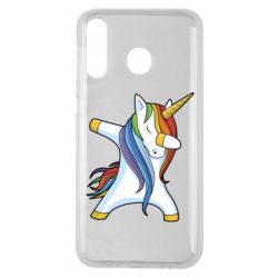 Чехол для Samsung M30 Unicorn dabbing - PrintSalon