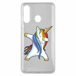 Чехол для Samsung M40 Unicorn dabbing - PrintSalon