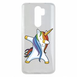 Чехол для Xiaomi Redmi Note 8 Pro Unicorn dabbing - PrintSalon