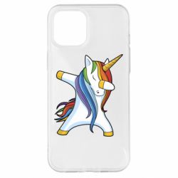 Чехол для iPhone 12 Pro Max Unicorn dabbing - PrintSalon