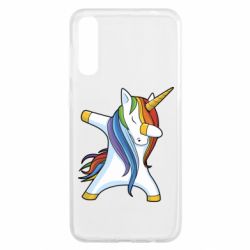 Чехол для Samsung A50 Unicorn dabbing - PrintSalon