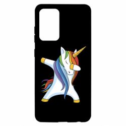 Чехол для Samsung A52 5G Unicorn dabbing - PrintSalon