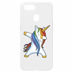 Чехол для Oppo A5s/A12 Unicorn dabbing - PrintSalon