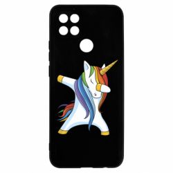 Чехол для Oppo A15s/A15 Unicorn dabbing - PrintSalon