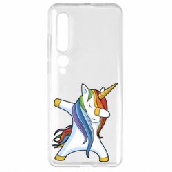Чехол для Xiaomi Mi10/10 Pro Unicorn dabbing - PrintSalon