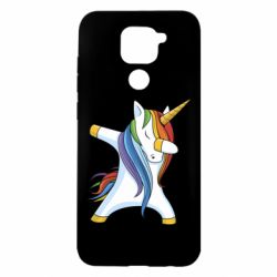 Чехол для Xiaomi Redmi Note 9/Redmi 10X Unicorn dabbing - PrintSalon