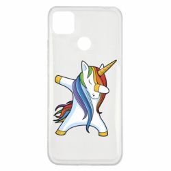 Чехол для Xiaomi Redmi 9c Unicorn dabbing