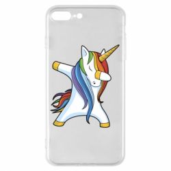 Чехол для iPhone 7 Plus Unicorn dabbing - PrintSalon