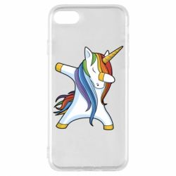 Чехол для iPhone 8 Unicorn dabbing - PrintSalon