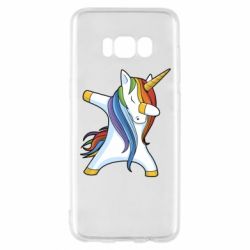 Чехол для Samsung S8 Unicorn dabbing - PrintSalon
