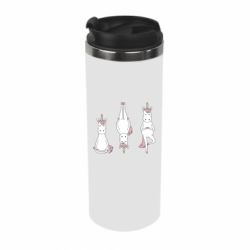Термокружка Unicorn in yoga - PrintSalon