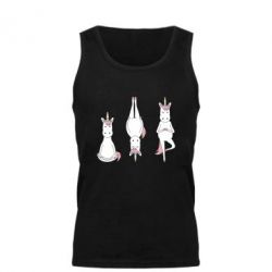 Майка чоловіча Unicorn in yoga-PrintSalon Майка чоловіча Unicorn in yoga