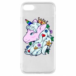 Чехол для iPhone SE 2022 Unicorn Princess - PrintSalon