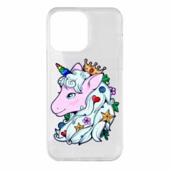 Чехол для iPhone 14 Pro Max Unicorn Princess - PrintSalon