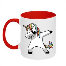 Чашка двухцветная 320ml Unicorn SWAG - PrintSalon