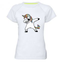 Женская футболка для спорта Unicorn SWAG - PrintSalon