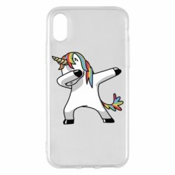 Чехол для iPhone X/Xs Unicorn SWAG - PrintSalon