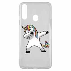 Чехол для Samsung A20s Unicorn SWAG-PrintSalon Чехол для Samsung A20s Unicorn SWAG