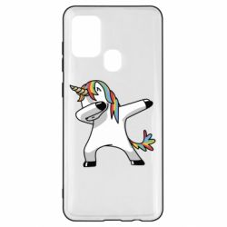 Чехол для Samsung A21s Unicorn SWAG - PrintSalon