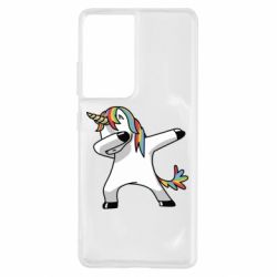 Чехол для Samsung S21 Ultra Unicorn SWAG-PrintSalon Чехол для Samsung S21 Ultra Unicorn SWAG