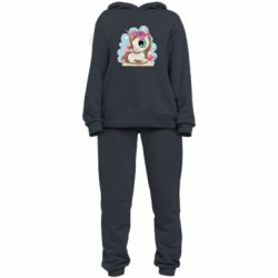 Женский костюм Unicorn with flowers - PrintSalon