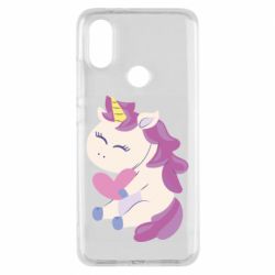 Чехол для Xiaomi Mi A2 Unicorn with love - PrintSalon