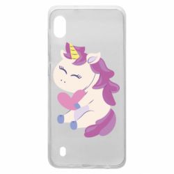 Чехол для Samsung A10 Unicorn with love - PrintSalon