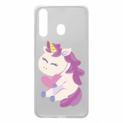 Чехол для Samsung A60 Unicorn with love - PrintSalon