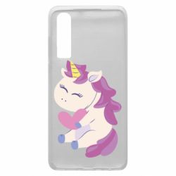 Чехол для Huawei P30 Unicorn with love - PrintSalon
