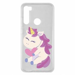 Чехол для Xiaomi Redmi Note 8 Unicorn with love - PrintSalon