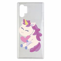 Чехол для Samsung Note 10 Plus Unicorn with love - PrintSalon