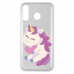 Чехол для Samsung M30 Unicorn with love - PrintSalon