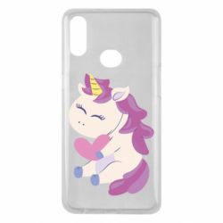 Чехол для Samsung A10s Unicorn with love - PrintSalon