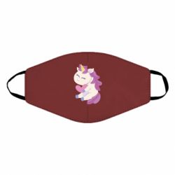 Маска многоразовая Unicorn with love - PrintSalon