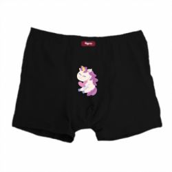 Трусы-боксеры Unicorn with love - PrintSalon