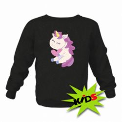 Детский свитшот Unicorn with love - PrintSalon