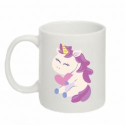 Чашка 320ml Unicorn with love