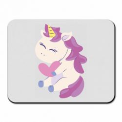 Коврик для мыши Unicorn with love - PrintSalon