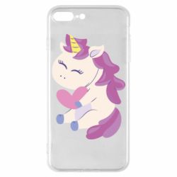 Чехол для iPhone 7 Plus Unicorn with love - PrintSalon