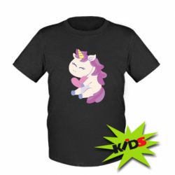 Детская футболка Unicorn with love - PrintSalon