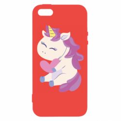 Чехол для iPhone5/5S/SE Unicorn with love - PrintSalon