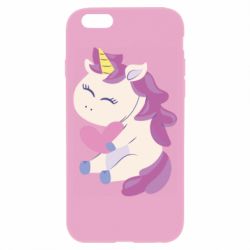 Чехол для iPhone 6/6S Unicorn with love - PrintSalon