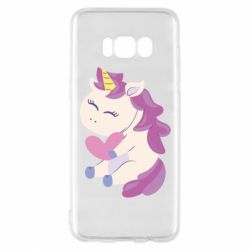 Чехол для Samsung S8 Unicorn with love - PrintSalon