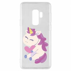 Чехол для Samsung S9+ Unicorn with love - PrintSalon