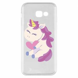 Чехол для Samsung A5 2017 Unicorn with love