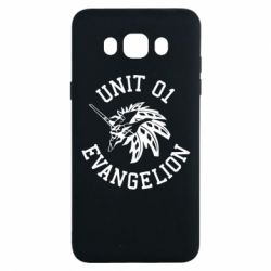 Чохол для Samsung J7 2016 Unit 01 evangelion-PrintSalon Чохол для Samsung J7 2016 Unit 01 evangelion