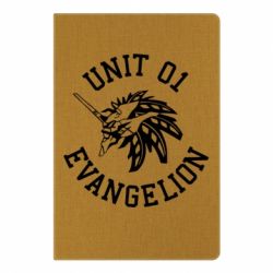 Блокнот з принтом Unit 01 evangelion