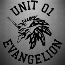 Наклейка Unit 01 evangelion - PrintSalon