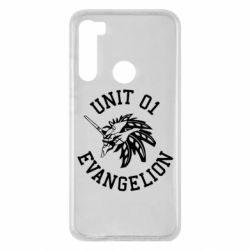 Чехол для Xiaomi Redmi Note 8 Unit 01 evangelion-PrintSalon Чехол для Xiaomi Redmi Note 8 Unit 01 evangelion
